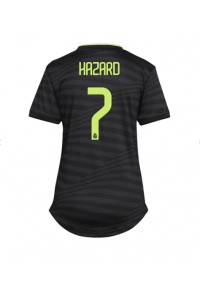 Fotbalové Dres Real Madrid Eden Hazard #7 Dámské Třetí Oblečení 2022-23 Krátký Rukáv